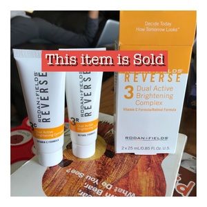 Rodan & Fields Reverse brightening 2,3 & 4